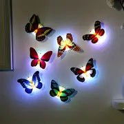 6 LED Butterfly Night LampsAshiyana Shopping Mall