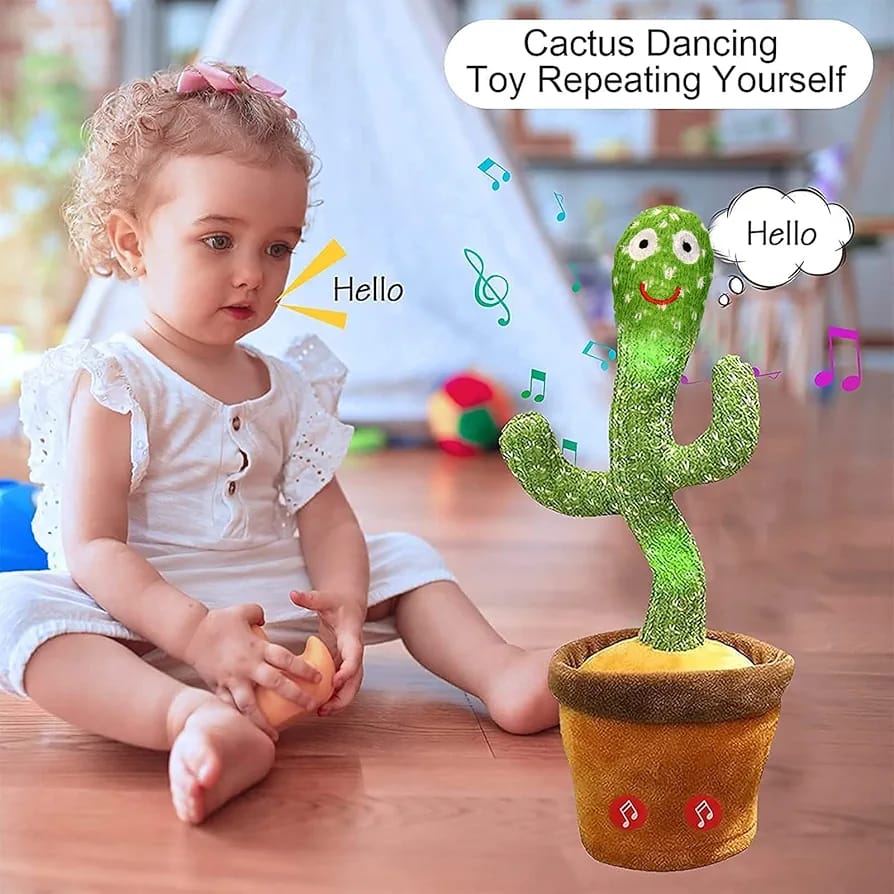 Dancing Cactus Toys For Kids Rechargeable.Ashiyana Shopping Mall